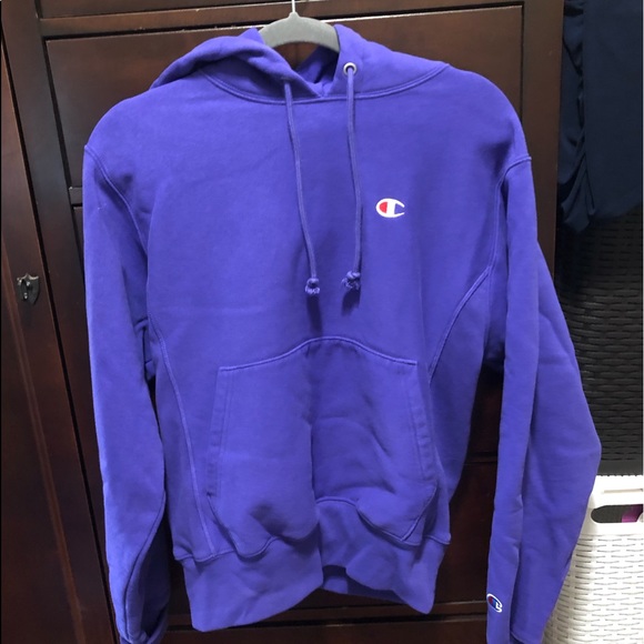 Champion Tops - Purple champion hoodie